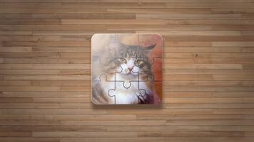 Poster Giochi Puzzle di Gatti