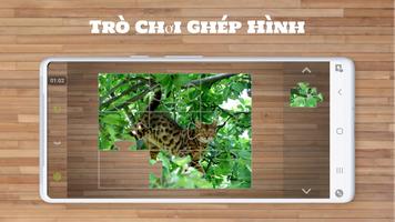 Trò Chơi Ghép Hình Con Mèo ảnh chụp màn hình 2