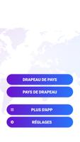 Drapeau du Monde Quiz Affiche