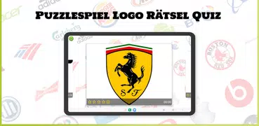 Puzzlespiel Logo Rätsel Quiz