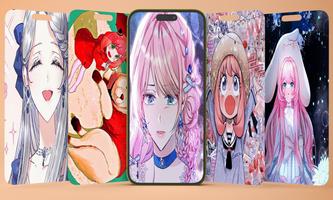 1 Schermata Cute Anime Cartoon Wallpaper