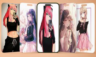 2 Schermata Cute Anime Cartoon Wallpaper