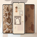 Brown Aesthetic Wallpaper APK