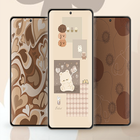 آیکون‌ Brown Aesthetic Wallpaper
