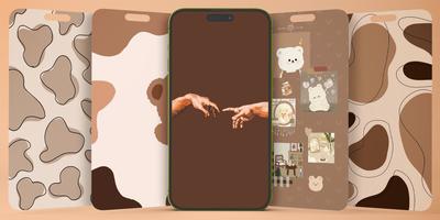 برنامه‌نما Brown Aesthetic Wallpaper عکس از صفحه