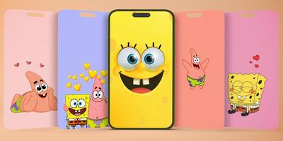 Cute Cartoon Wallpaper Affiche
