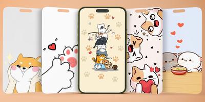 Cute Cartoon Wallpaper capture d'écran 2