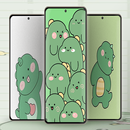 cute Dino Aesthetic wallpaper APK