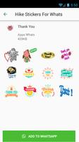 Hike Stickers For WAStickerApps الملصق