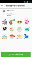 Hike Stickers For WAStickerApps 포스터