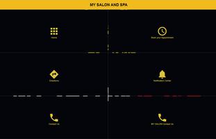 MY SALON AND SPA Plakat