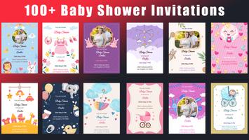 Baby Shower Invitation पोस्टर