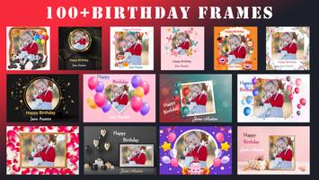 Birthday Greeting Card Maker الملصق