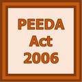 PEEDA Act 2006 in English and Urdu