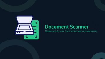 Image to Text Scanner Plakat