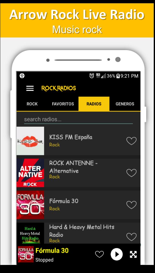 Classic Rock NL - Arrow Rock Live Radio for Android - APK Download