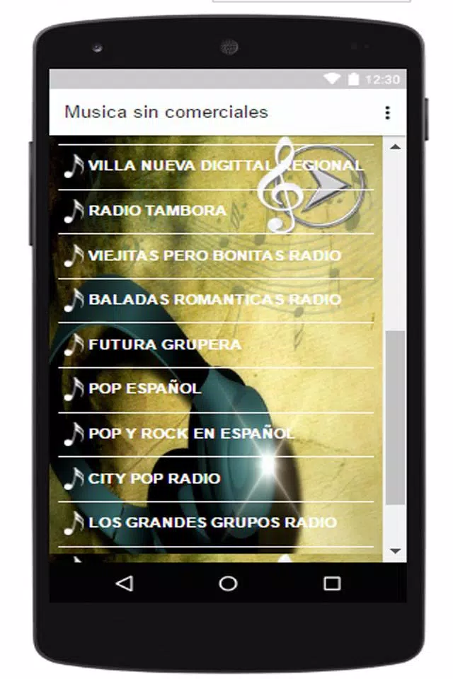 Descarga de APK de Musica sin comerciales para Android