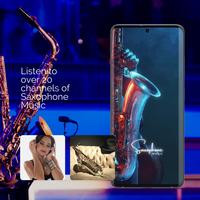 Saxophone Music Plakat