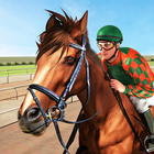 At yarışı binici oyunları simgesi