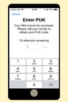 Sim Puk Code Unlock capture d'écran 1