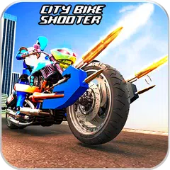 Police Bike Robot Shooter: Moto Racing Simulator