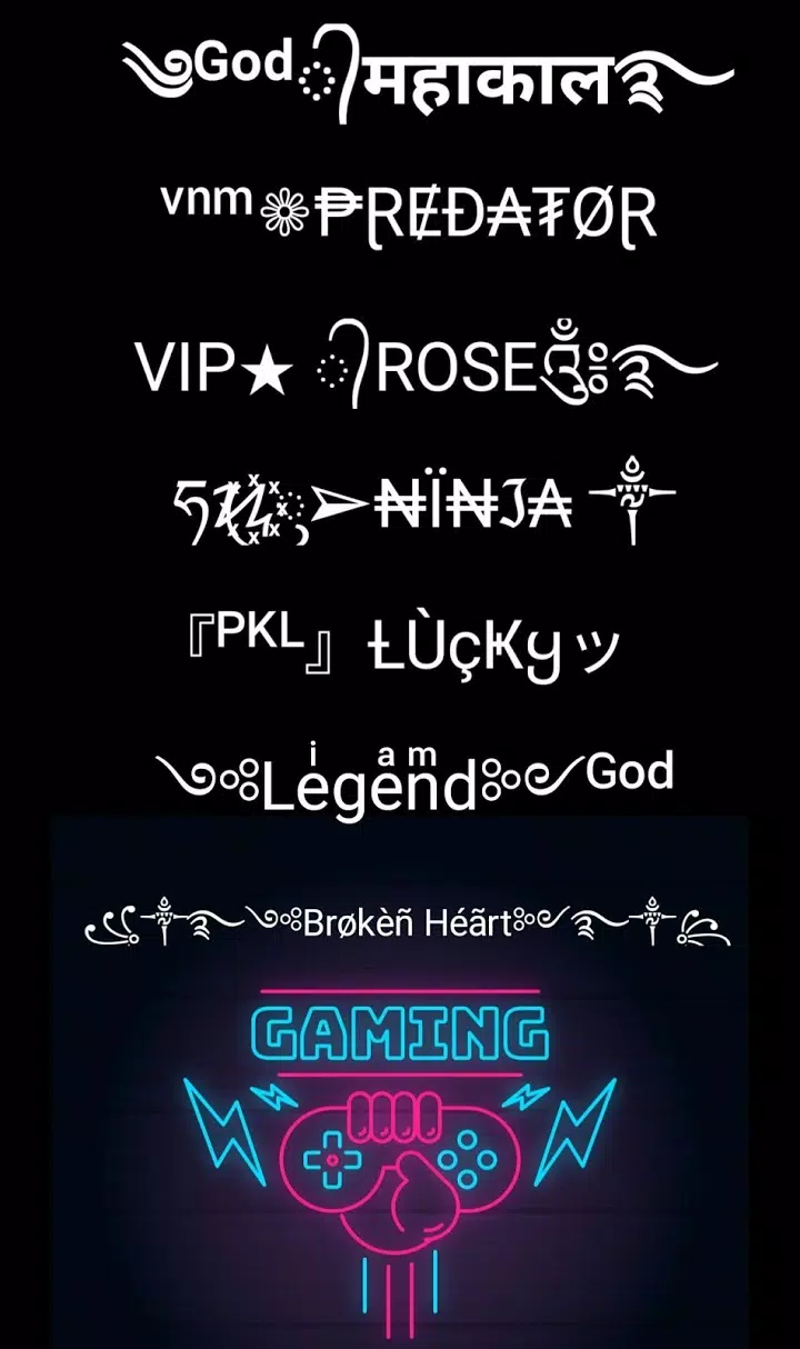 Nickname Generator Free Style: Name Creator Symbol APK for Android Download