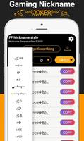 Nickname Generator Free Style: Name Creator Symbol 截圖 2