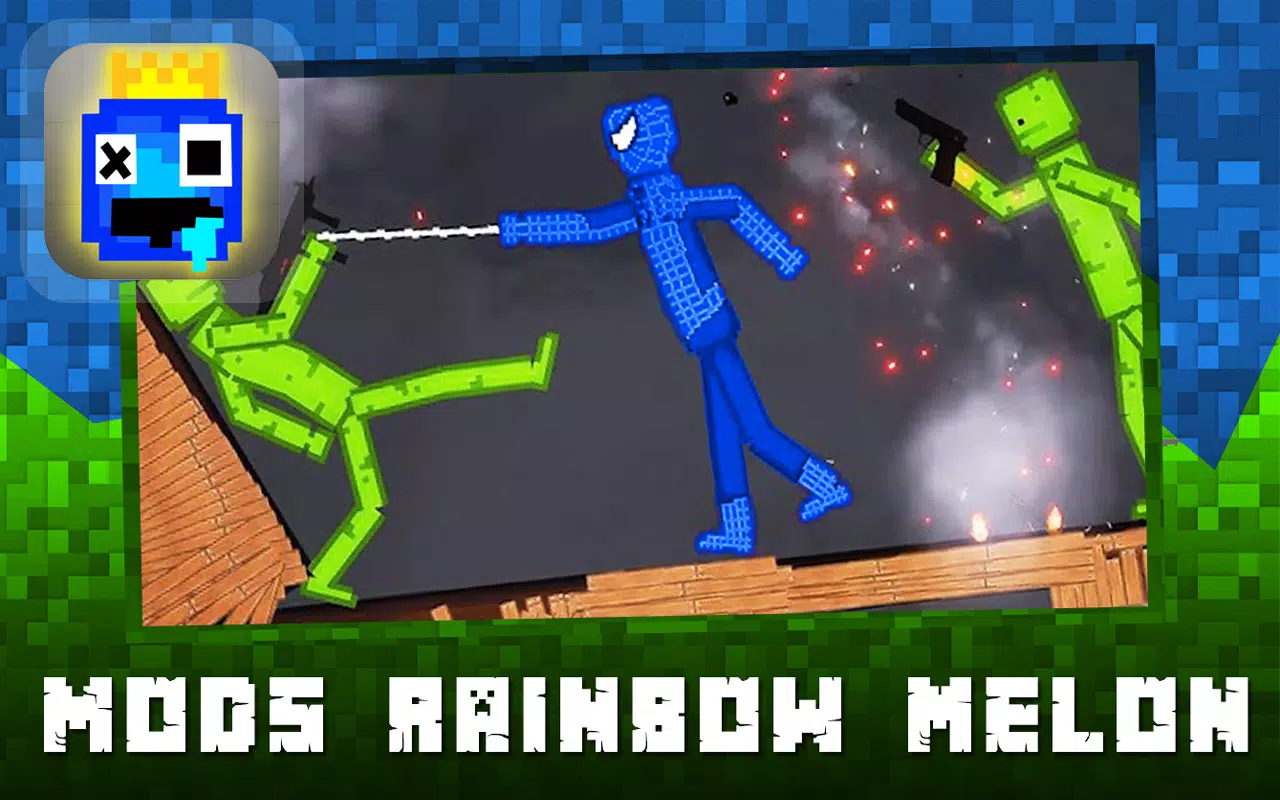 Download Rainbow Friends Mods For Melon android on PC