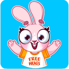 Animals Stickers Emoji Fun icono