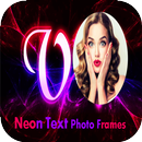 Neon Text Photo Frames APK