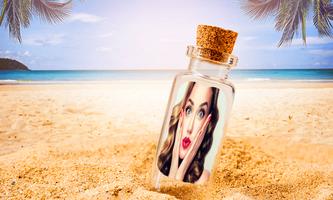 Bottle Photo Frames โปสเตอร์
