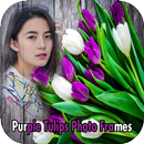 APK Purple Tulips Photo Frames