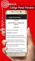 Codigo penal Peruano ảnh chụp màn hình 1