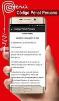 Codigo penal Peruano ảnh chụp màn hình 2