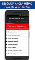 Consulta Vehicular Peru Affiche