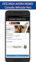 Consulta Vehicular Peru capture d'écran 1