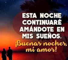 Frases de Buenas Noches Amor পোস্টার