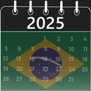 calendário 2025 com feriados APK
