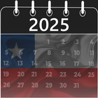chile calendar 2025 icon