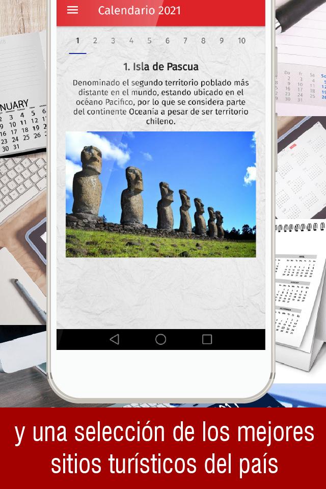 Calendario Chileno 2021 Con Feriados Chile 2021å®‰å