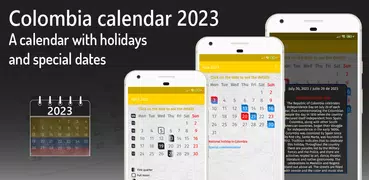 colombia calendar 2023