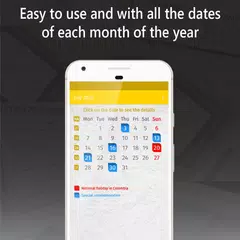 colombia calendar 2025 XAPK download