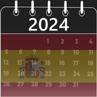 calendario españa 2024 图标