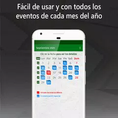 calendario mexico 2025 XAPK 下載