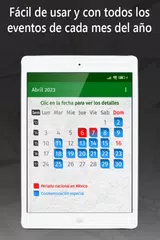 Baixar calendario mexico 2023 XAPK