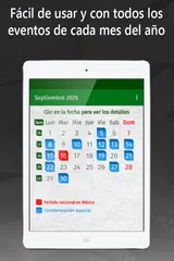 calendario mexico 2025 XAPK 下載