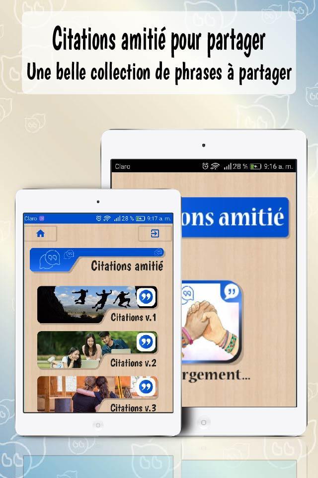 Citations Amitie Gratuites Messages D Amitie For Android Apk Download