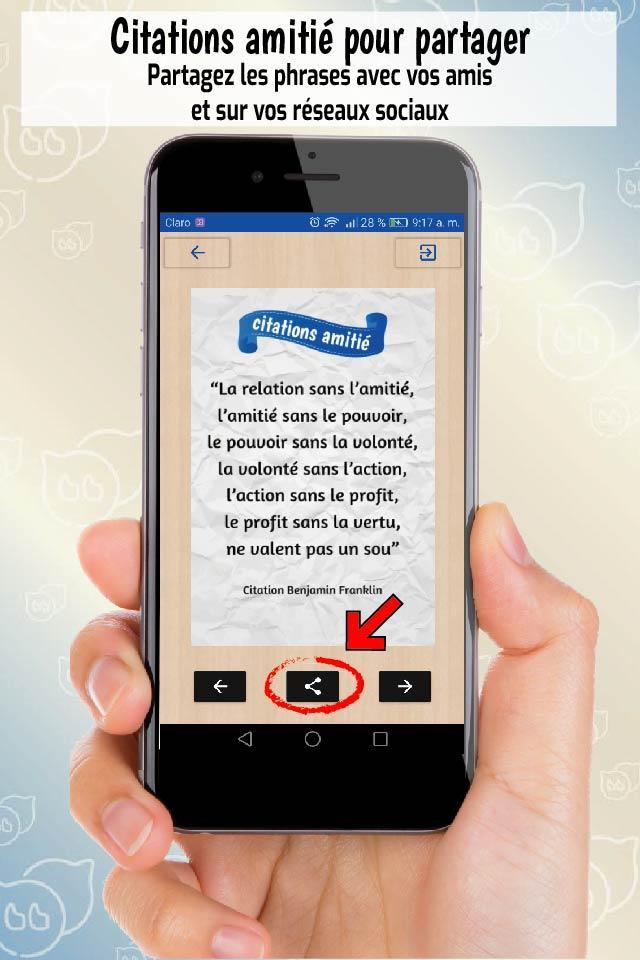Citations Amitie Gratuites Messages D Amitie For Android Apk Download