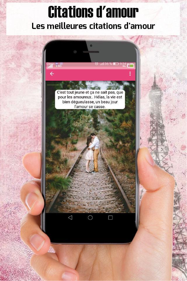 Citations D Amour Proverbes Phrases Et Messages For Android Apk Download