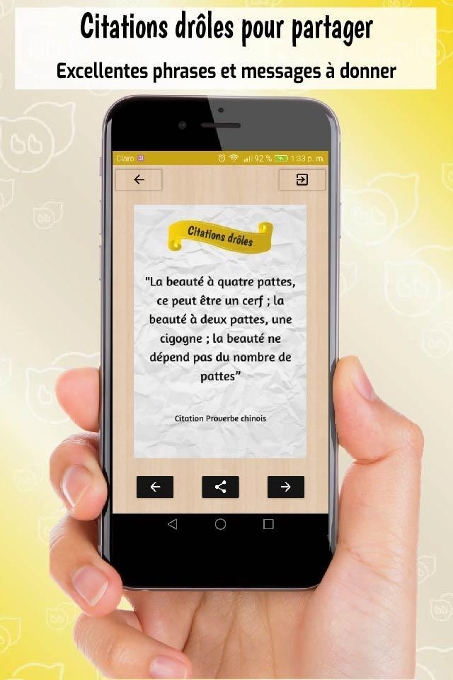 Citations Droles For Android Apk Download